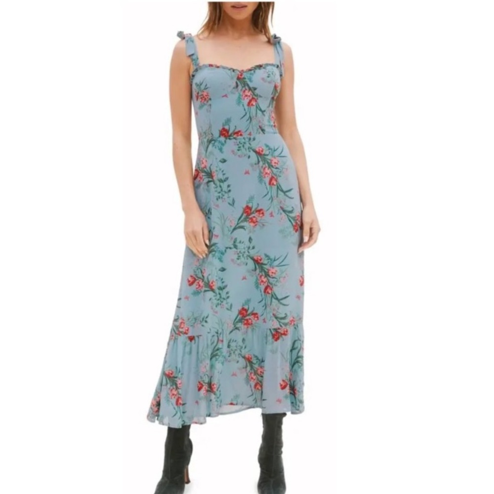 Reformation Nikita dress in Leona (discontinued)